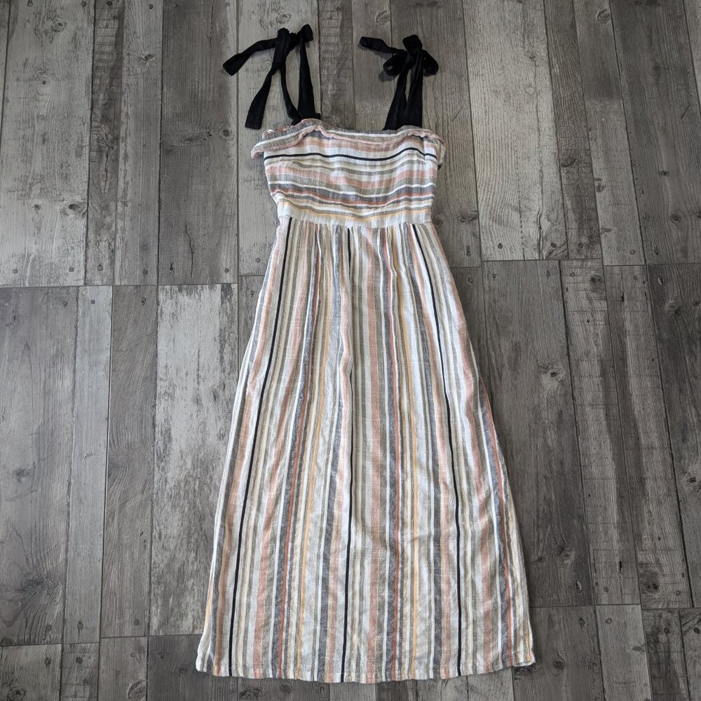 Angie, Striped Maxi Dress, Sz S